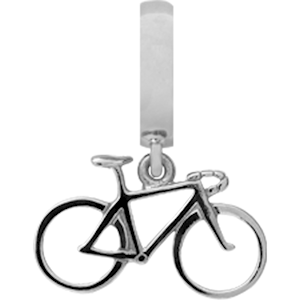 Racing Bike charm fra Christina* køb det billigst hos Guldsmykket.dk her